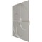 Ekena Millwork 19 5/8in. W x 19 5/8in. H Windmill EnduraWall Decorative 3D Wall Panel Covers 2.67 Sq. Ft. WP20X20WICCB - alternate 2
